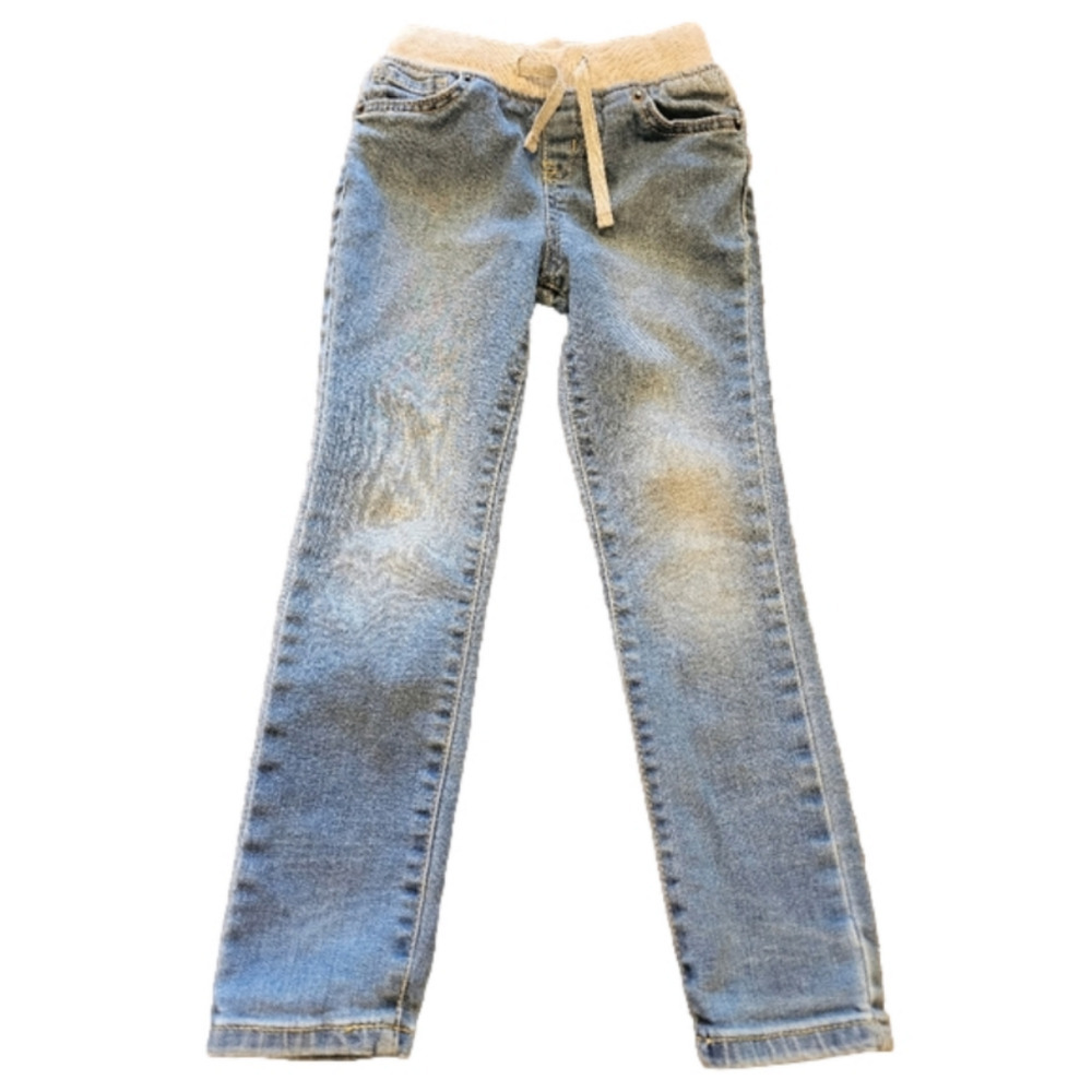 6/$20 Cat & Jack Elastic Waist Skinny Fit Jeans Size 5 (Girl)